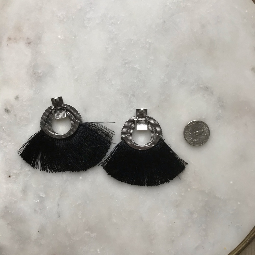 Vintage Tassel Earrings - Picture 5 of 5